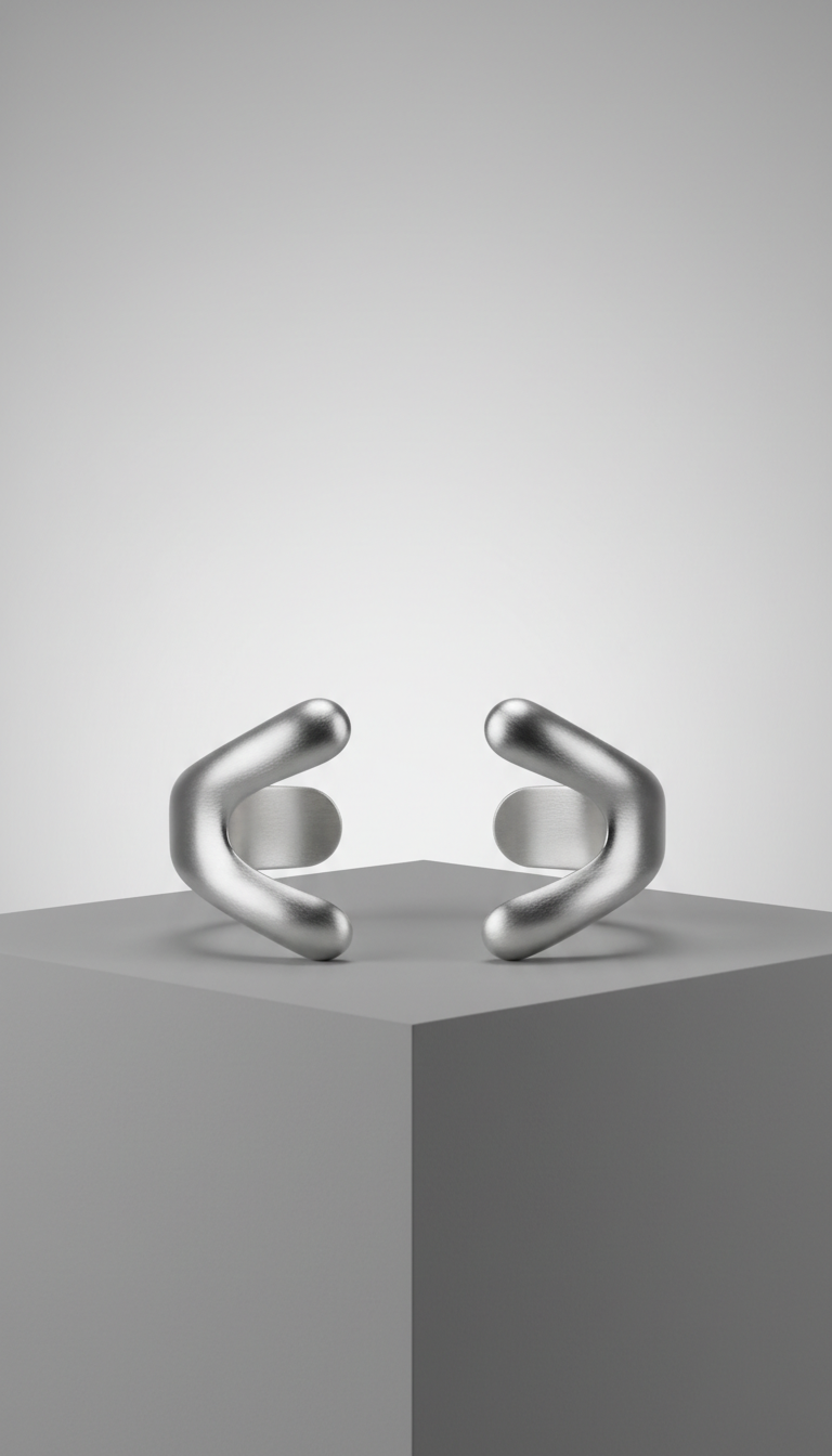 Sculpted Open Cuff Bracelet