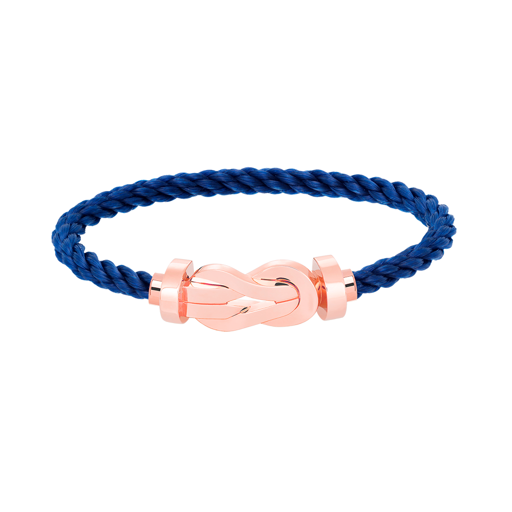 [Vicky]CHANCE LARGE 8 FIGURE BUCKLE NO DIAMOND BRACELET ROSE GOLD