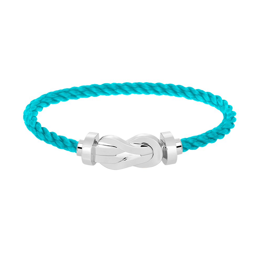 [Vicky]CHANCE LARGE 8 FIGURE BUCKLE NO DIAMOND BRACELET SILVER
