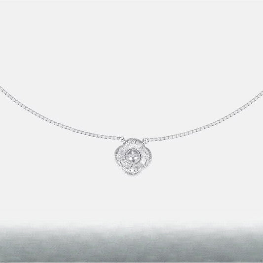 Camellia 925 Sterling Silver Luxury Niche Exquisite Necklace