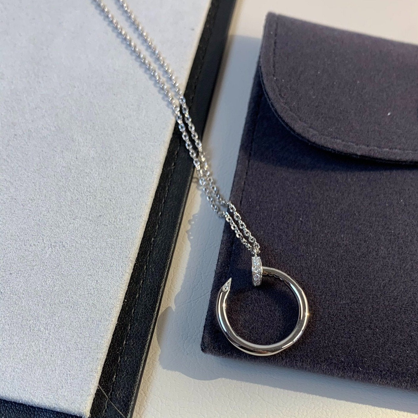 [Vicky]JUSTE NECKLACE SILVER