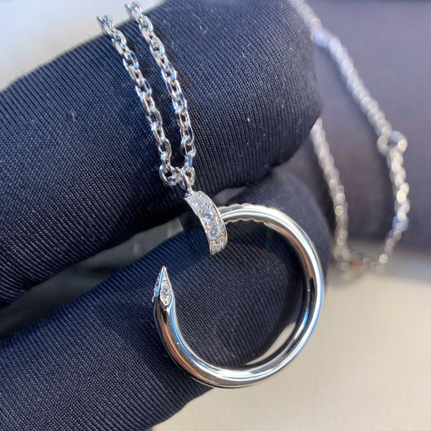 [Vicky]JUSTE NECKLACE SILVER