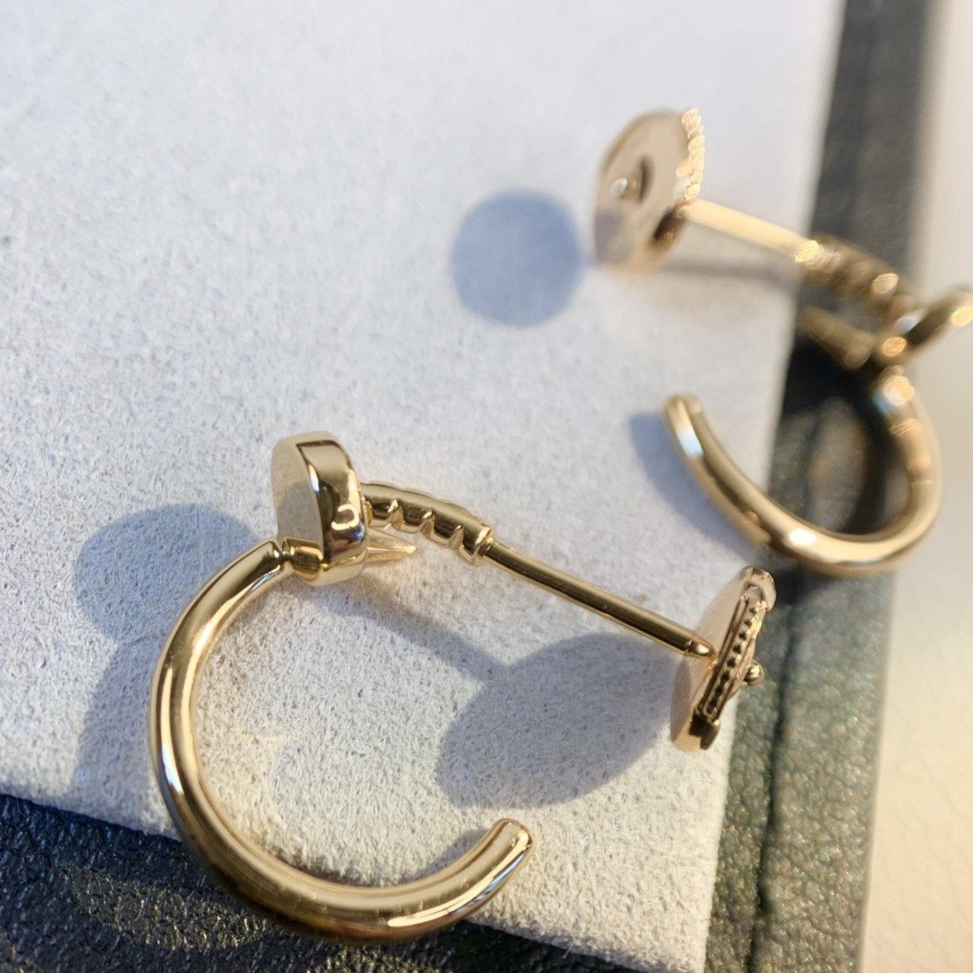 [Vicky]JUSTE EARRINGS PINK GOLD