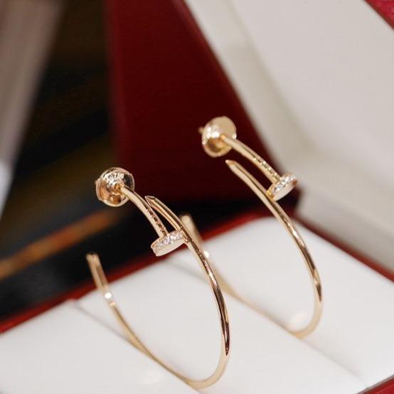 [Vicky]JUSTE EARRINGS DIAMONDS 1.8MM