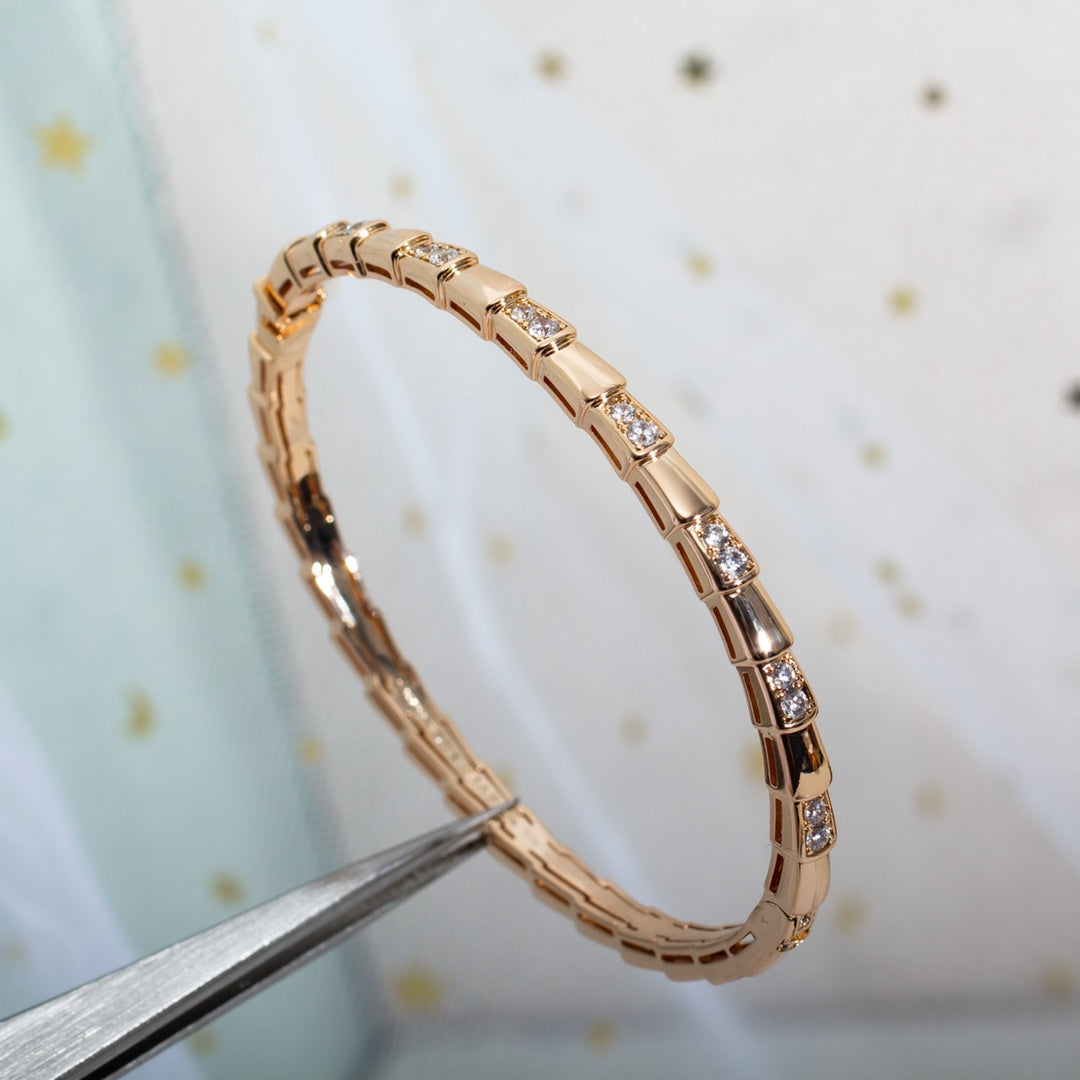 [Vicky]SERPENTI BRACELET PINK GOLD DIAMOND