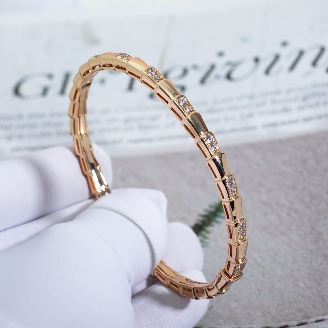 [Vicky]SERPENTI BRACELET PINK GOLD DIAMOND