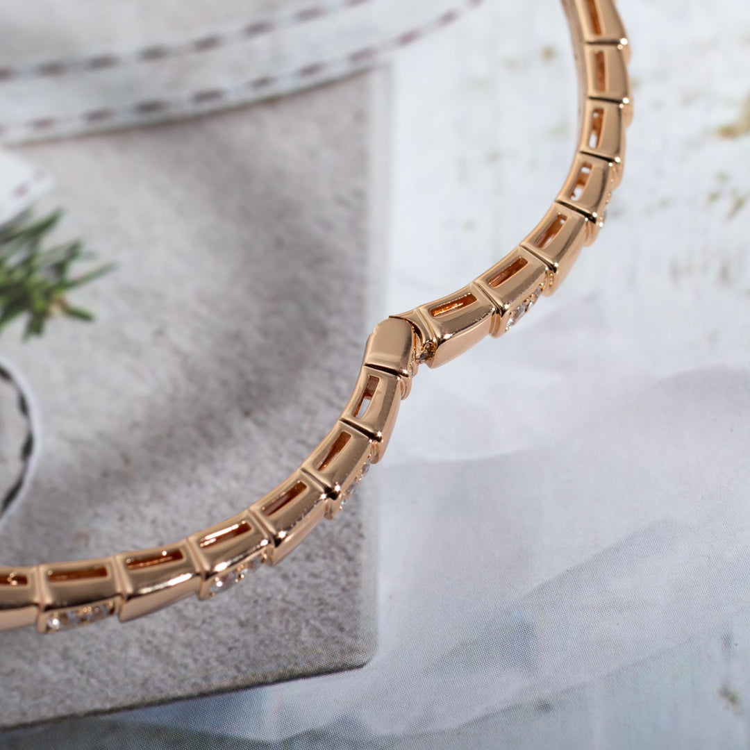 [Vicky]SERPENTI BRACELET PINK GOLD DIAMOND