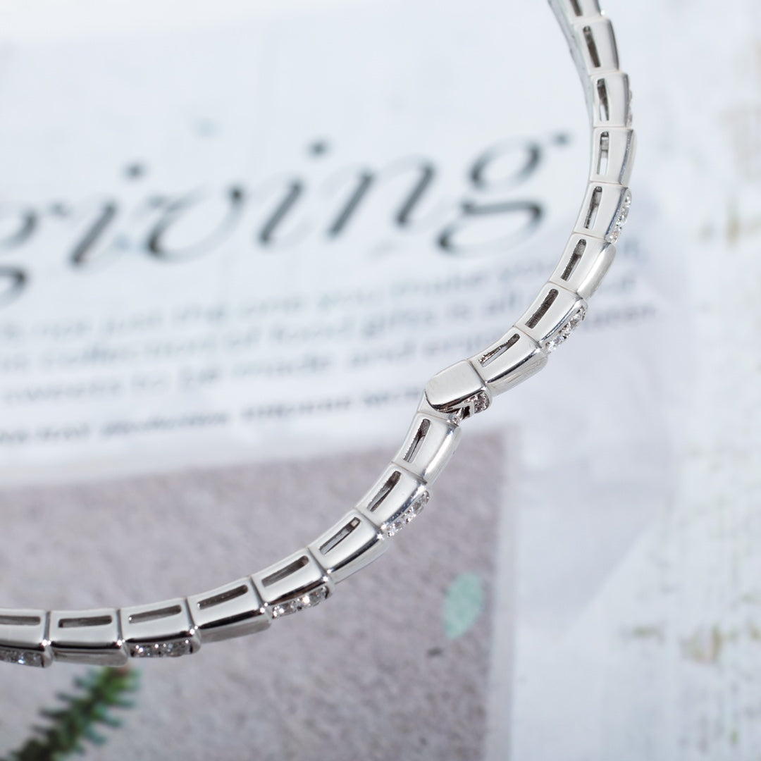 [Vicky]SERPENTI BRACELET SILVER DIAMOND