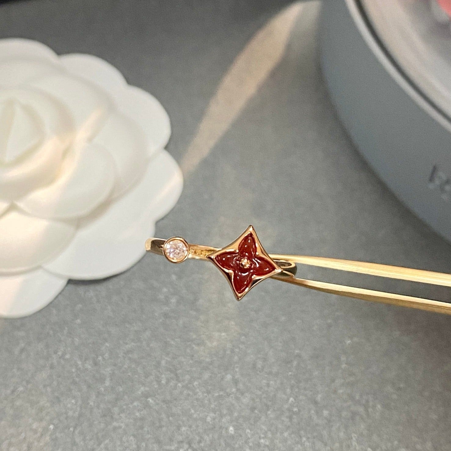 [Vicky]STAR 1 DIAMOND OPEN RING