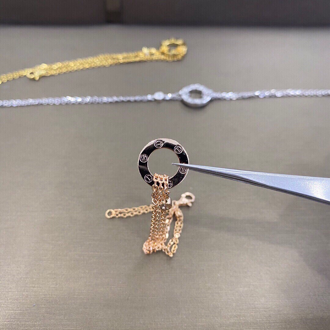 [Vicky]LOVE BRACELET 2 DIAMOND
