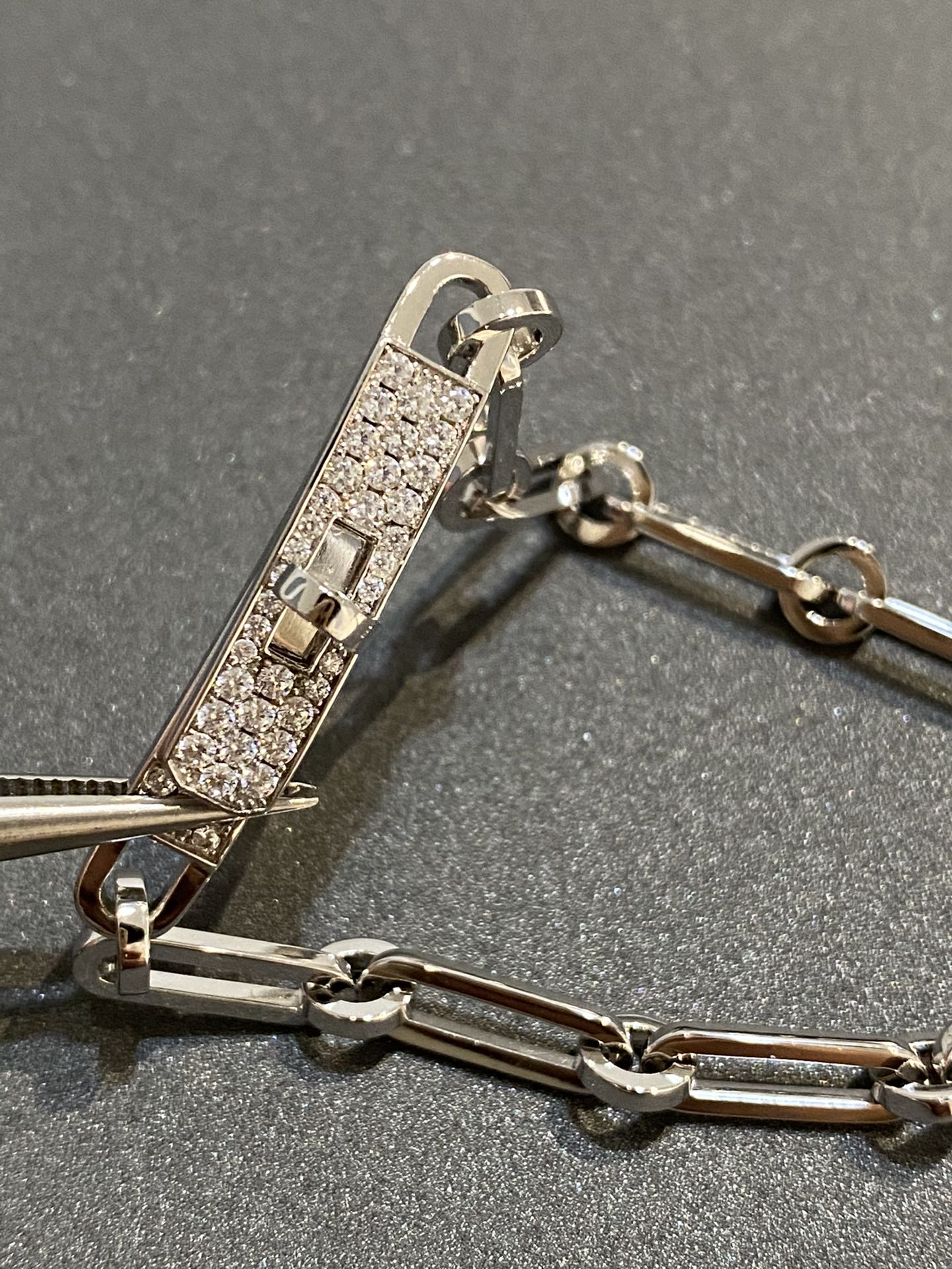 [Vicky]CHAINE BRACELET SMALL MODEL DIAMOND