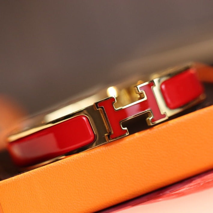 [Vicky]H BRACELET 12MM GOLD