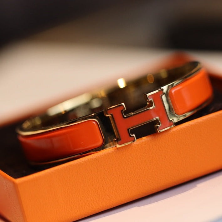 [Vicky]H BRACELET 12MM GOLD