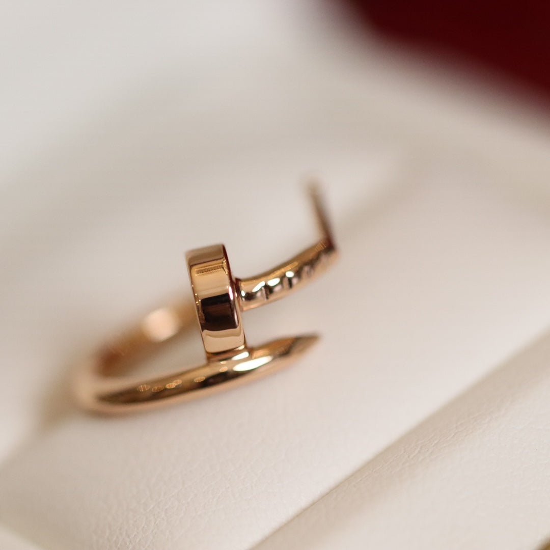 [Vicky]JUSTE EARRINGS PINK GOLD