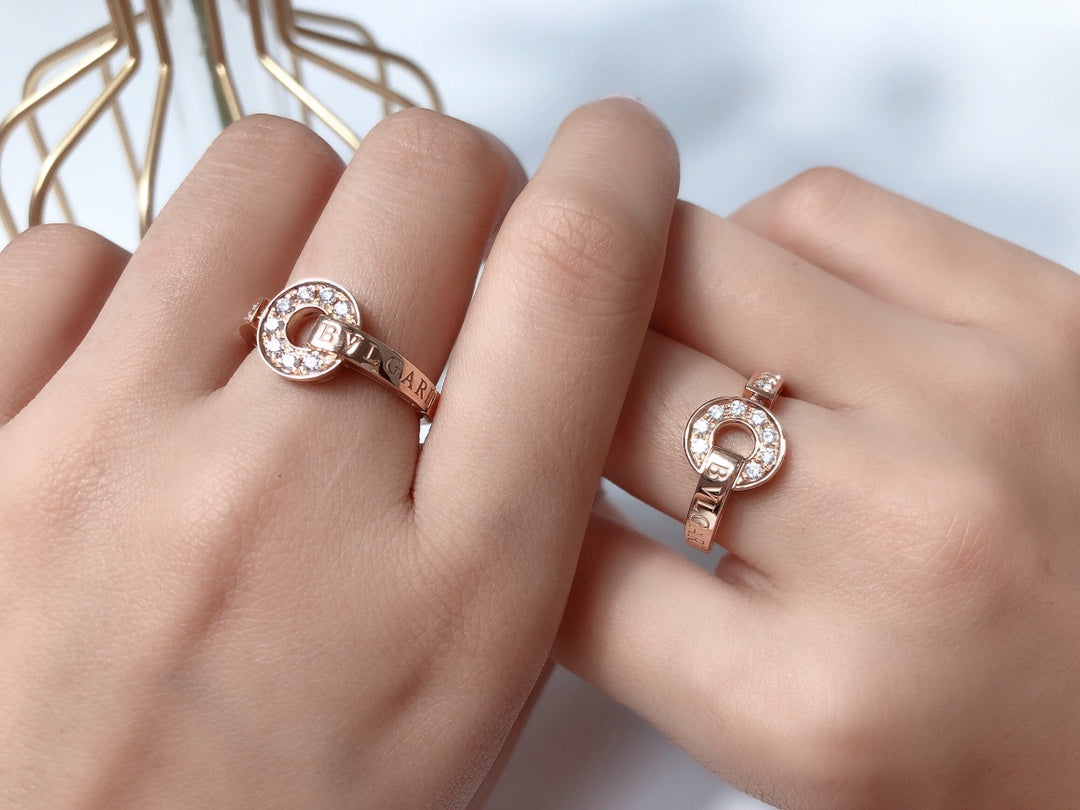 [Vicky]DREAM RING DIAMOND PINK GOLD