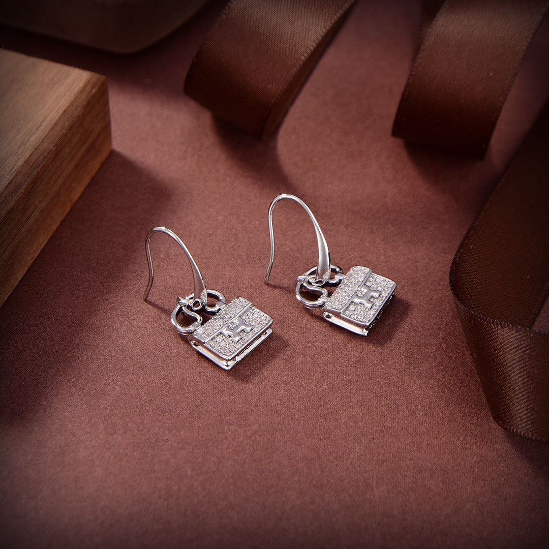 [Vicky]KELLY DIAMOND EARRINGS
