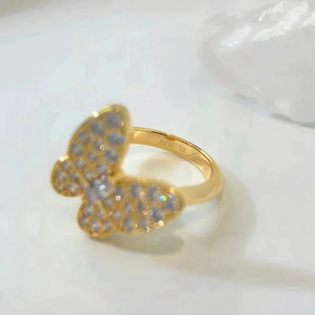 [Vicky]BUTTERFLY DIAMOND RING
