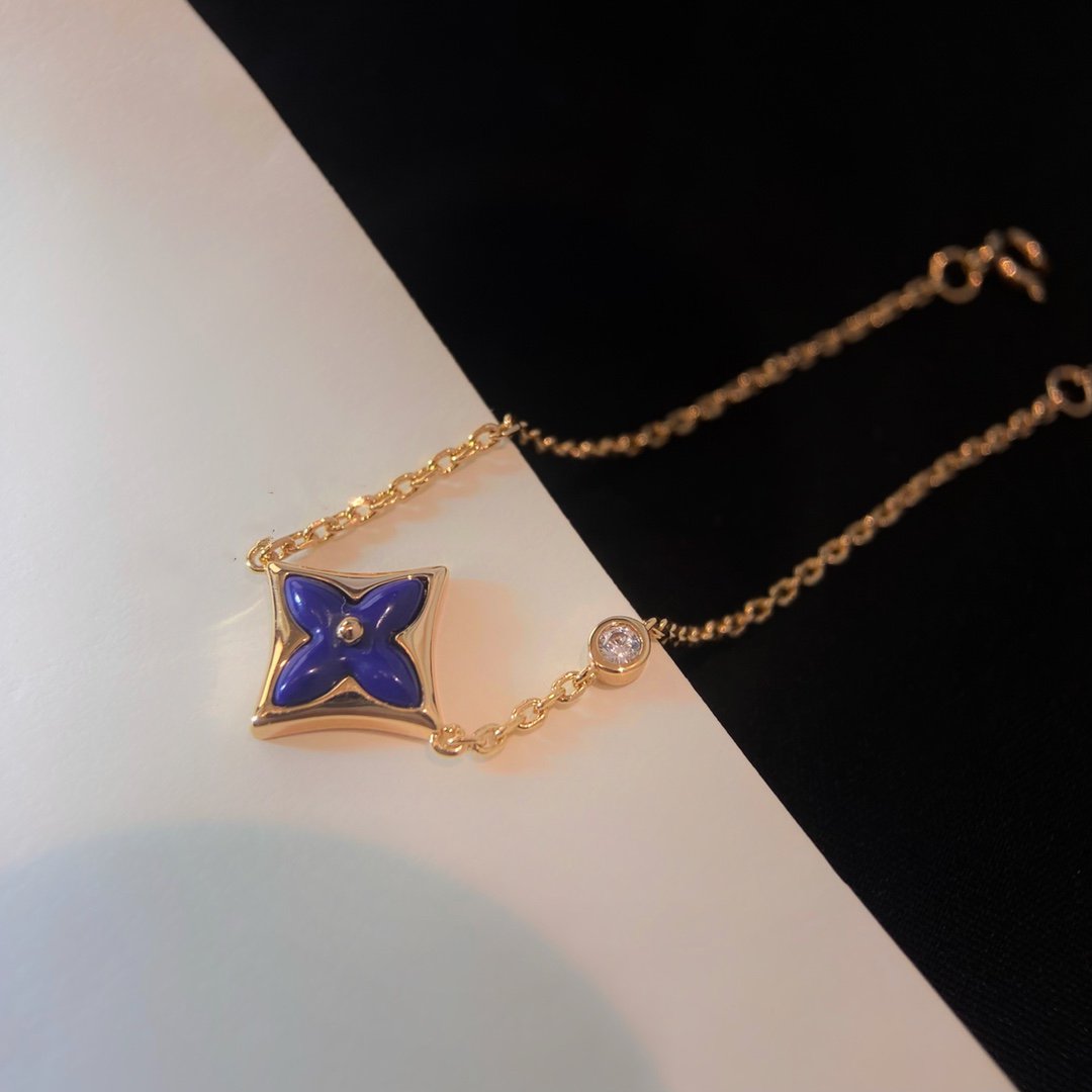 [Vicky]COLOR STAR PINK GOLD DIAMOND BRACELET