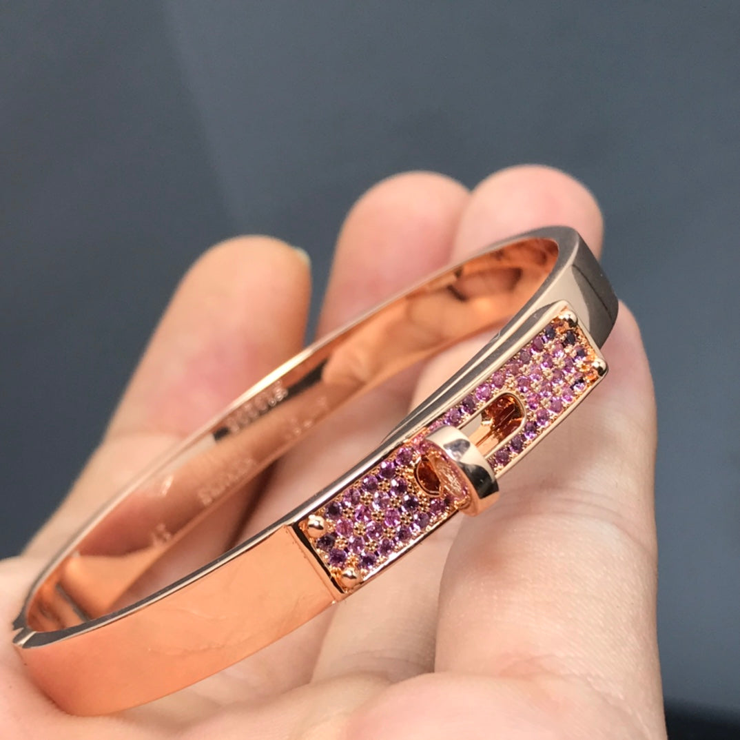 [Vicky]KELLY BRACELET PINK DIAMOND