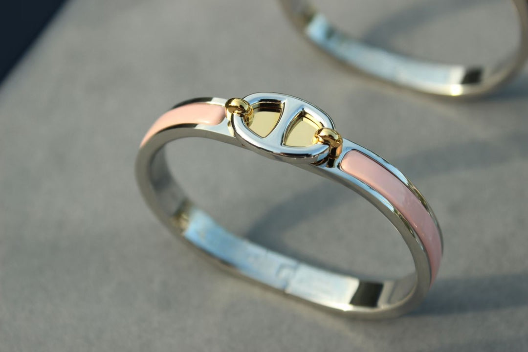 [Vicky]CLIC CHAINE SILVER BRACELET