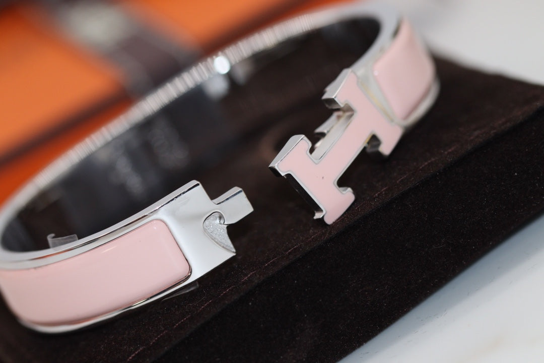 [Vicky]H BRACELET 12MM PINK