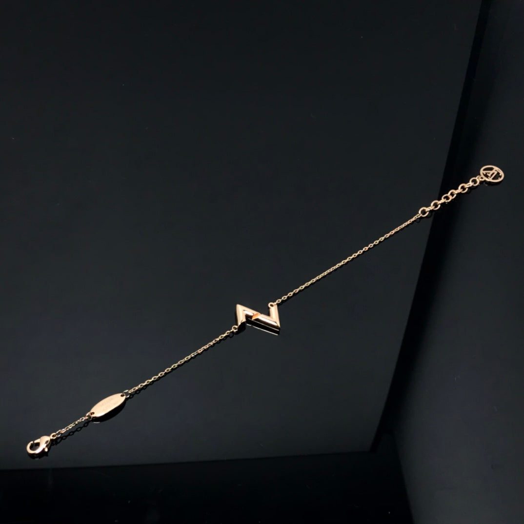 [Vicky]VOLT LV LOGO BRACELET