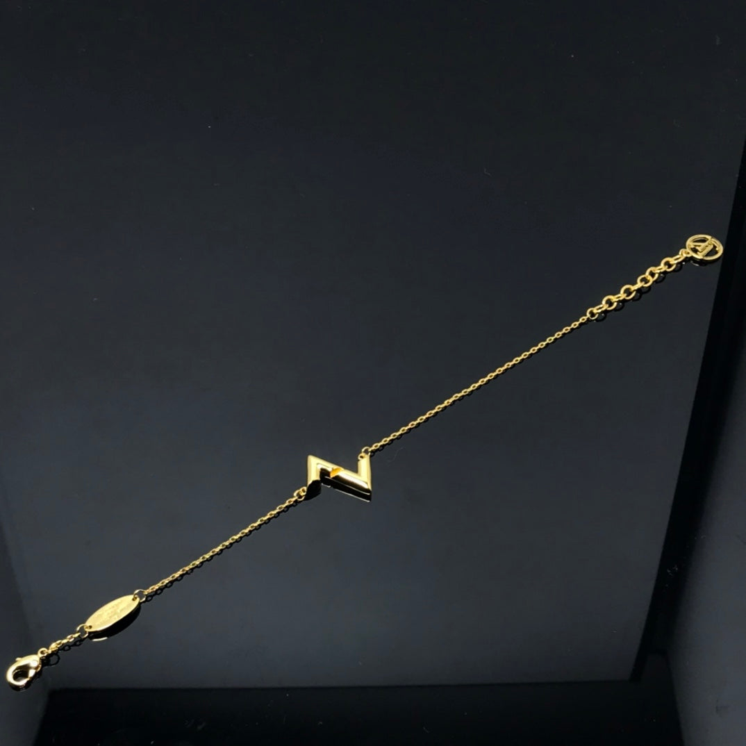 [Vicky]VOLT LV LOGO BRACELET