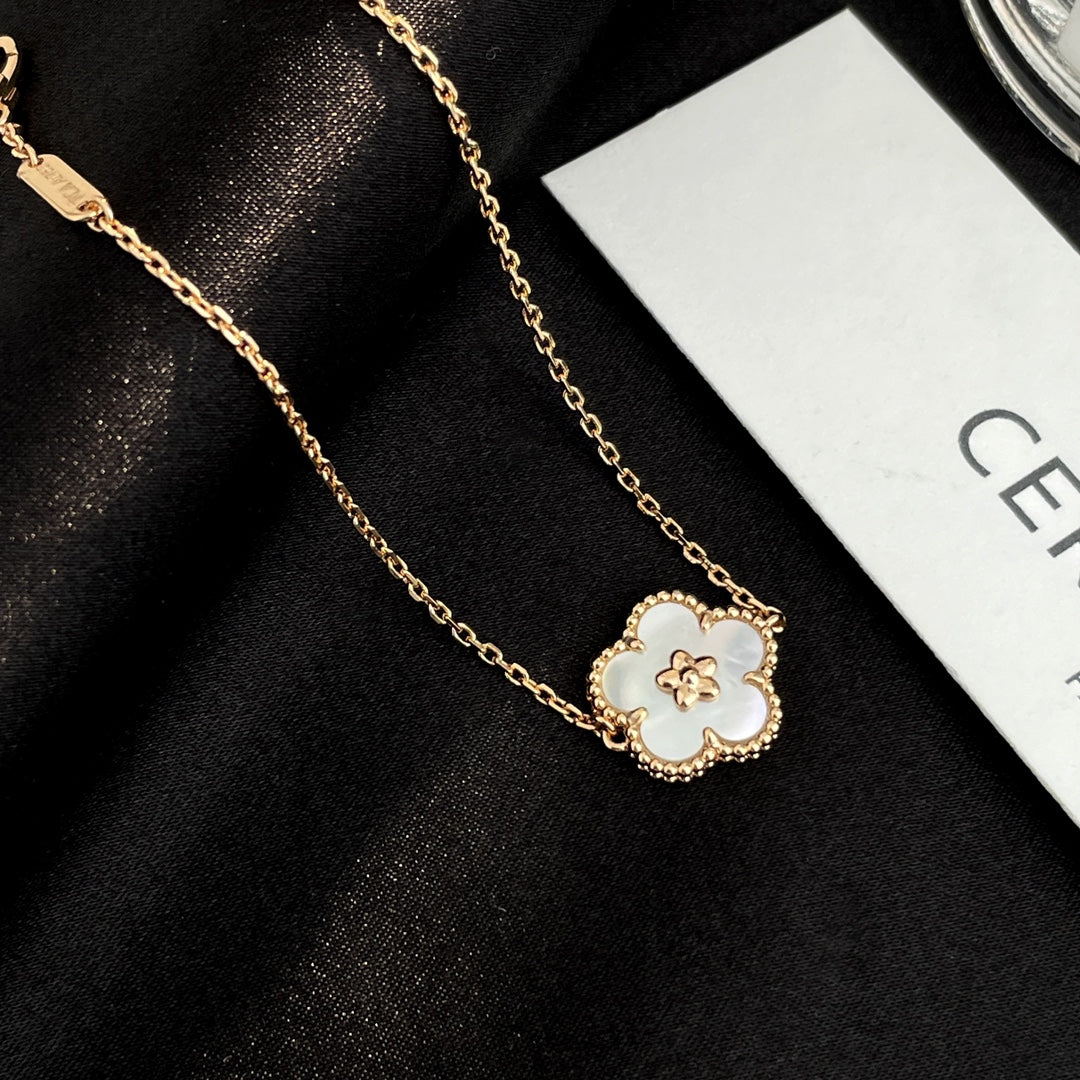 [Vicky]LUCKY SPRING ROSE GOLD MOP BRACELET