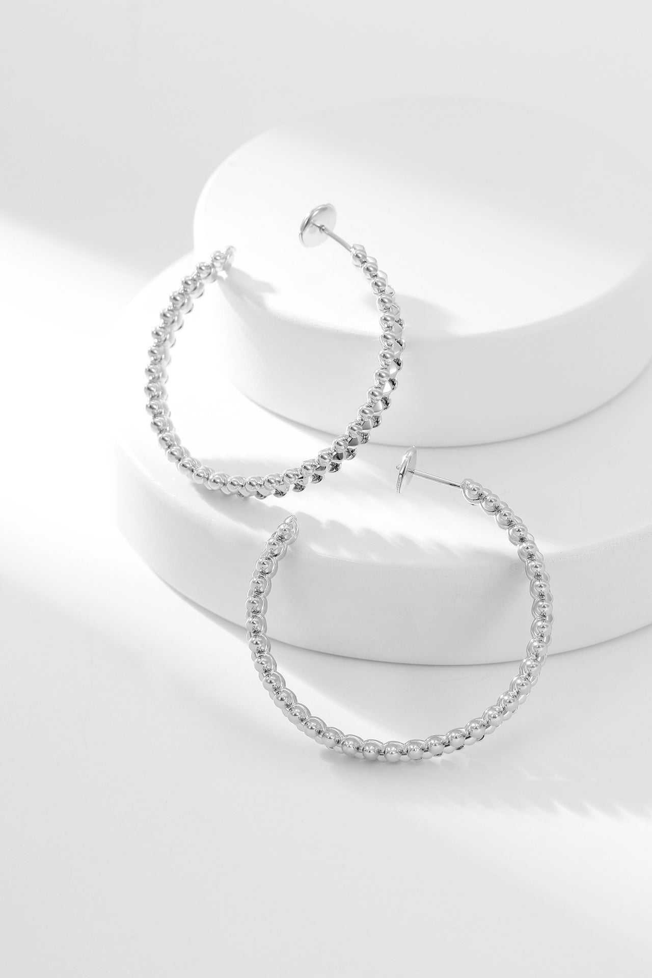 [Vicky]CLASH HOOP EARRINGS