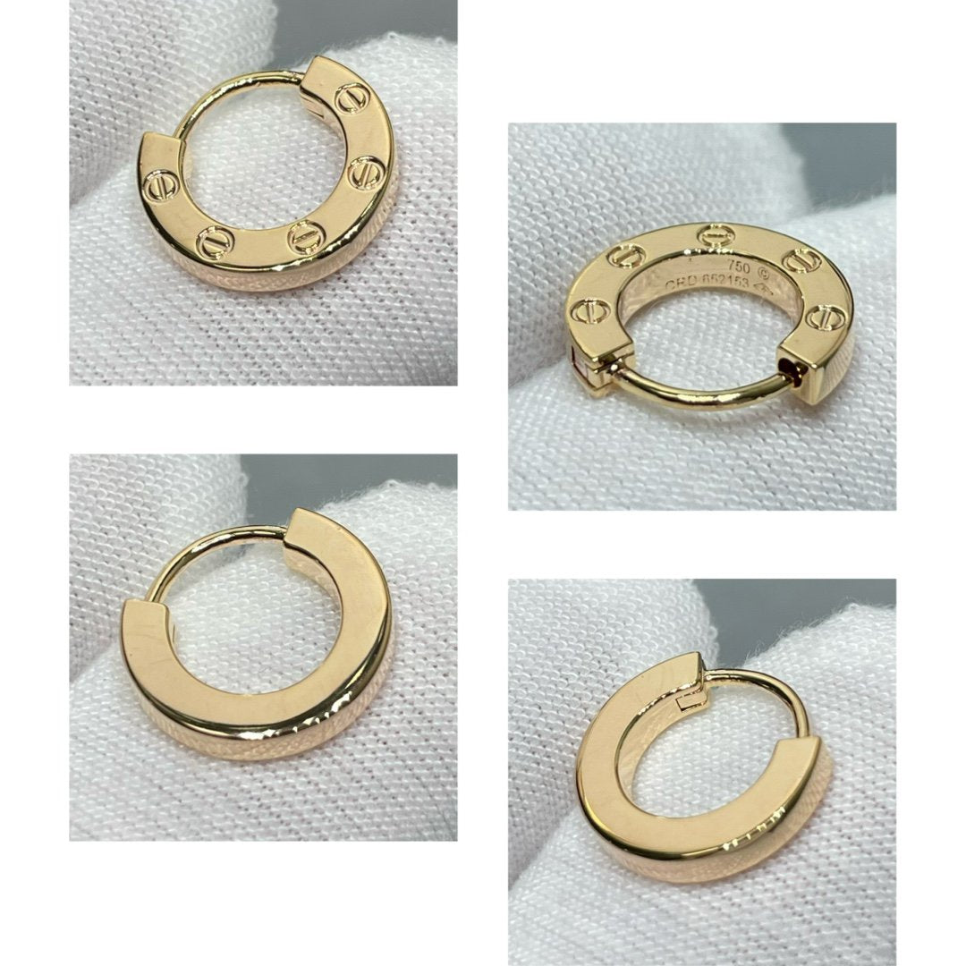 [Vicky]LOVE MINI EARRINGS