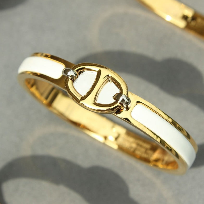 [Vicky]CLIC CHAINE GOLD BRACELET