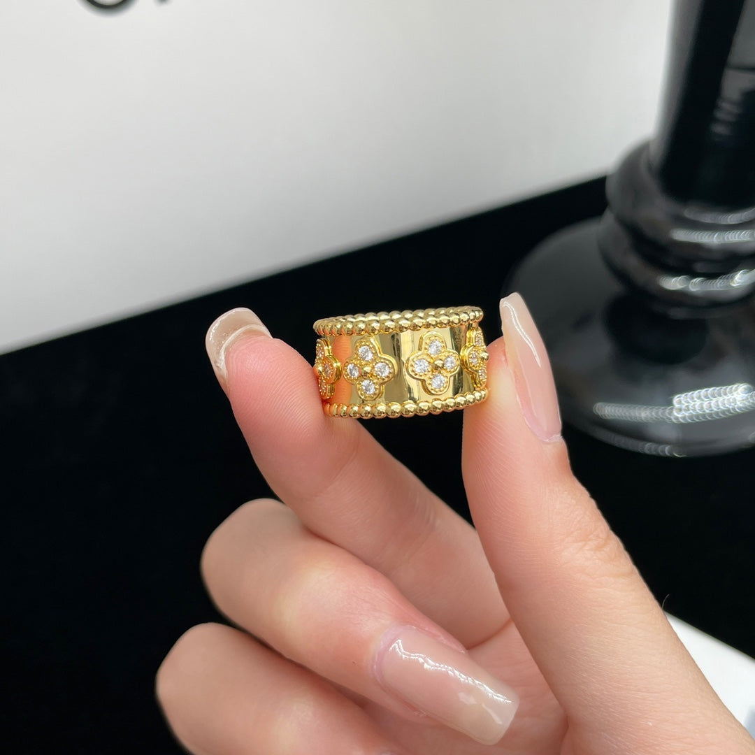 [Vicky]PERLEE DIAMOND LARGE RING