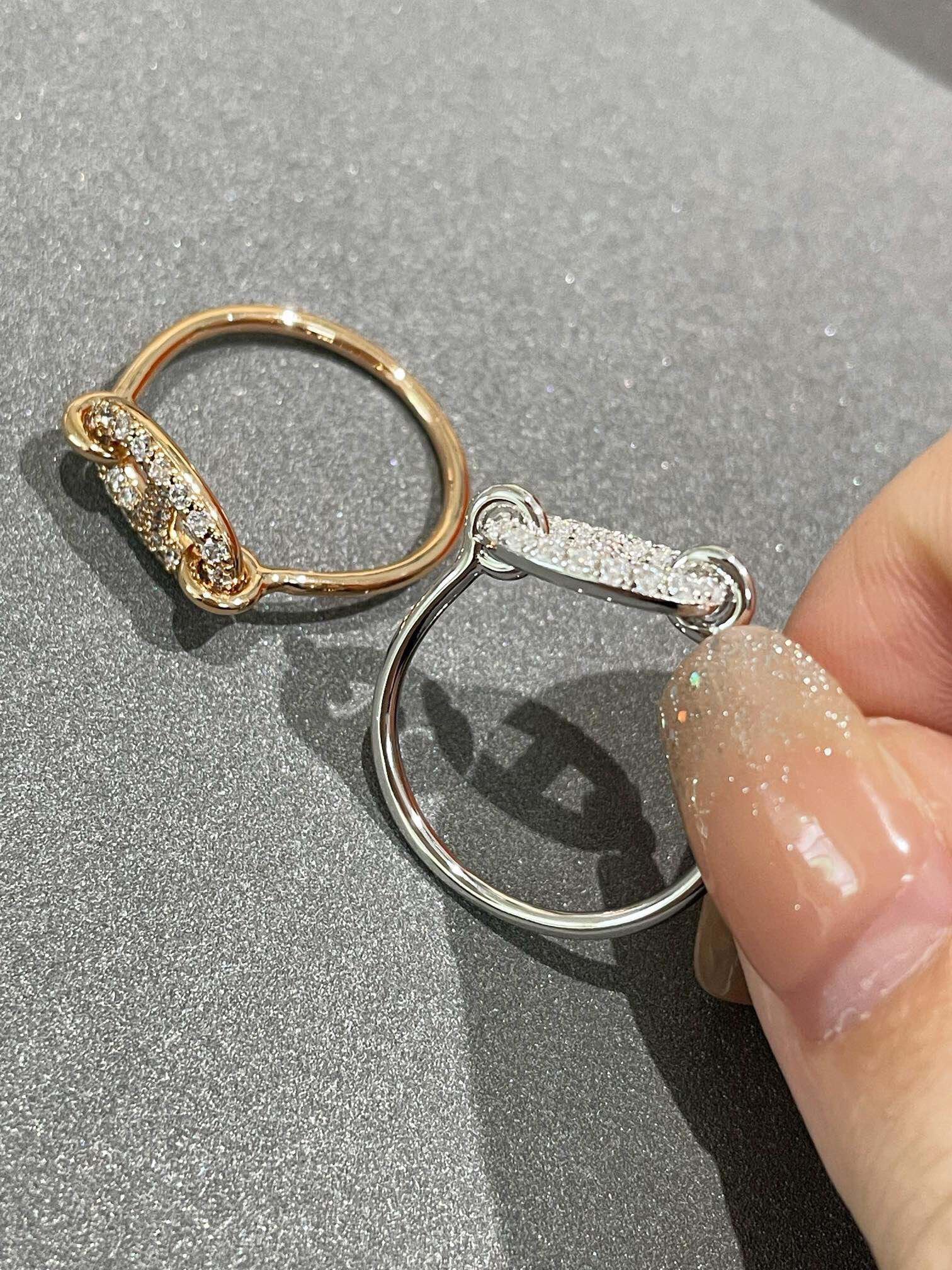 [Vicky]RONDE SMALL DIAMOND RING