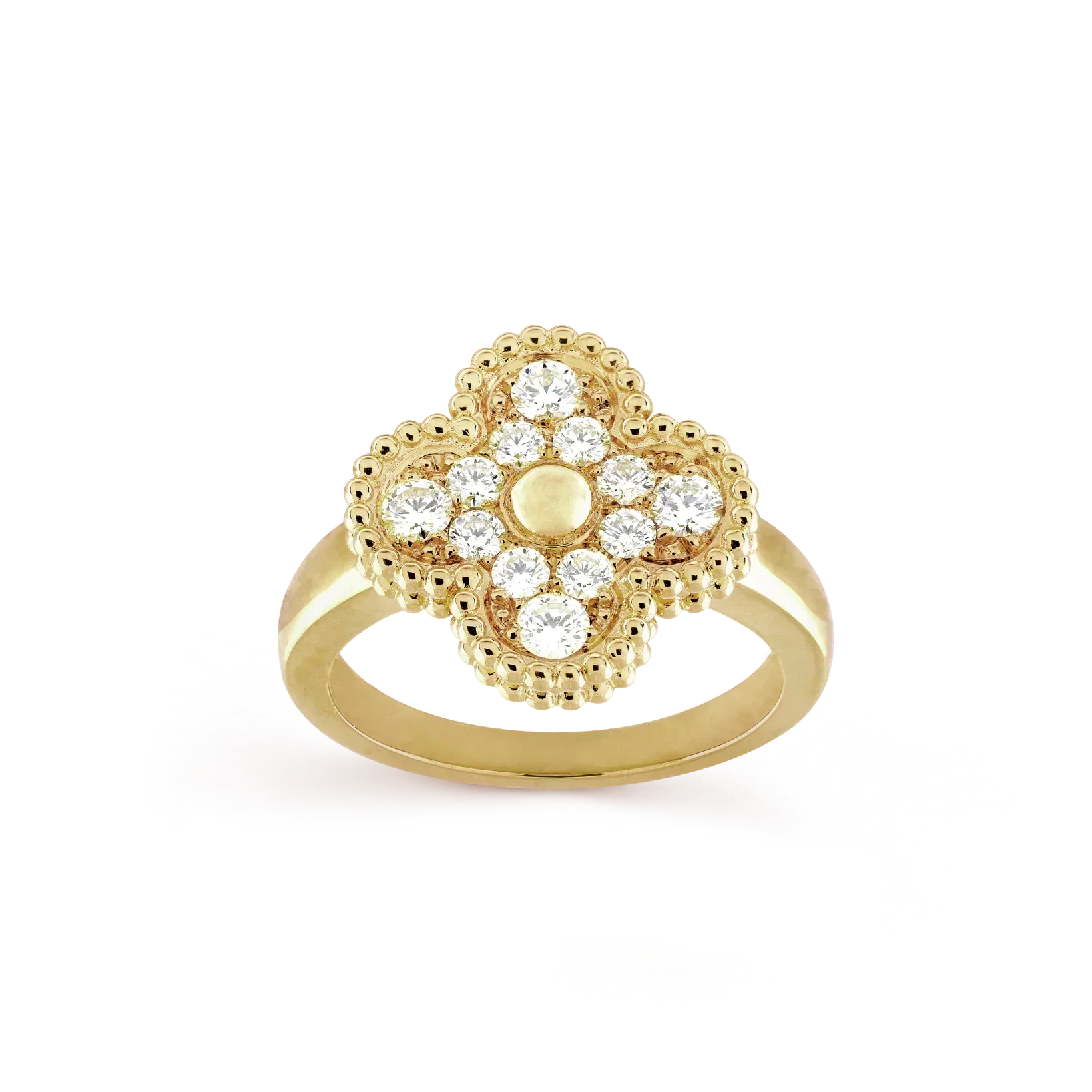 [Vicky]CLOVER DIAMOND RING
