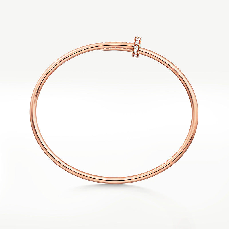 [Vicky]JUSTE BRACELET 2.5MM DIAMONDS
