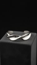 Fluid Sterling Silver Cuff Bracelet