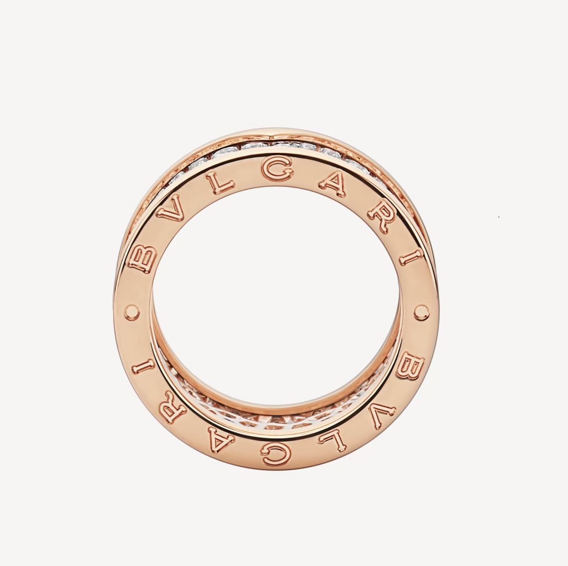 [Vicky]ZERO 1 WITH PAVED DIAMONDS ON THE SPIRAL RING