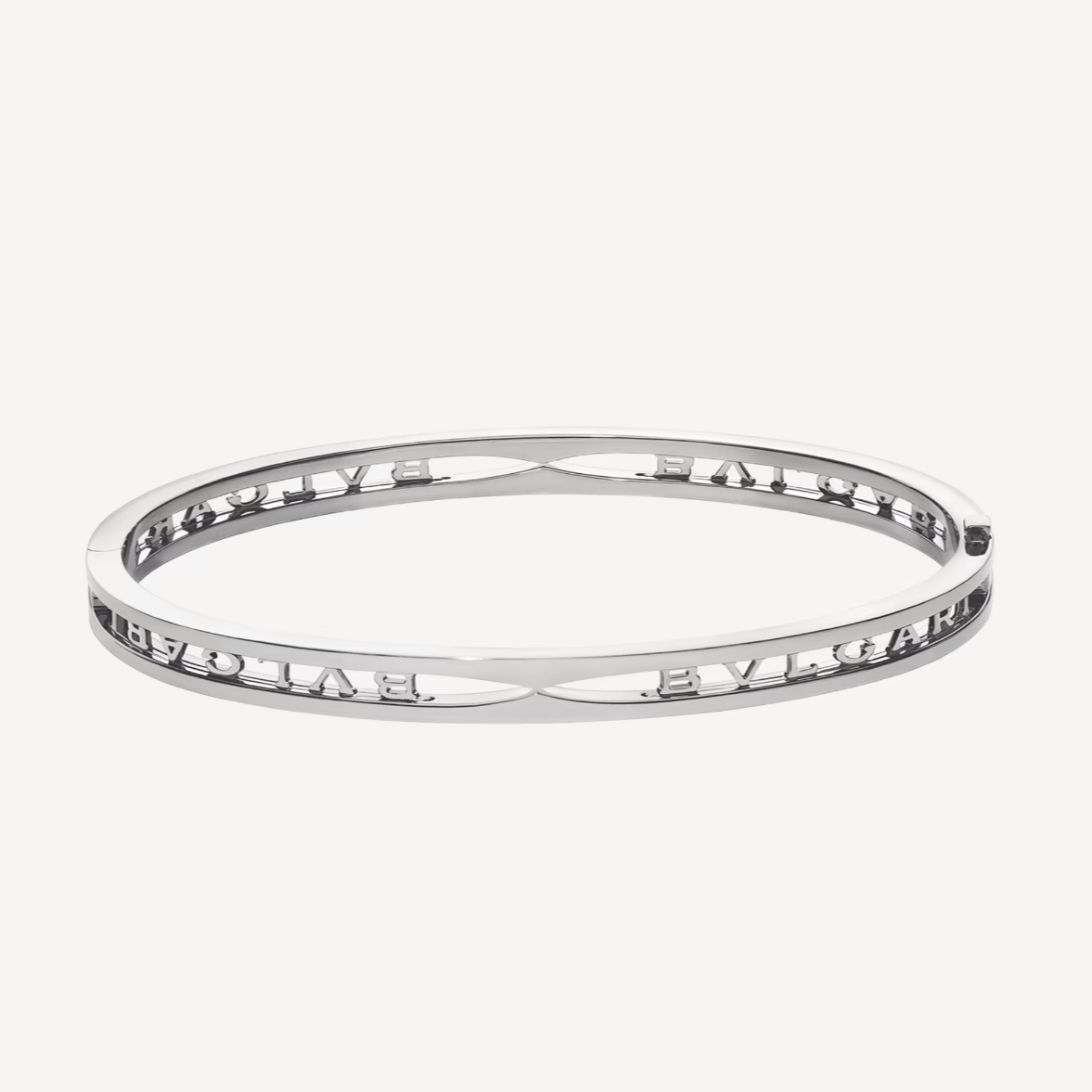 [Vicky]ZERO 1 SPIRAL LOGO SILVER BRACELET