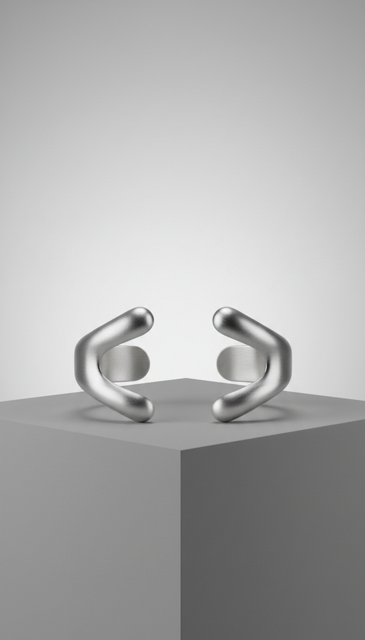 Sculpted Open Cuff Bracelet