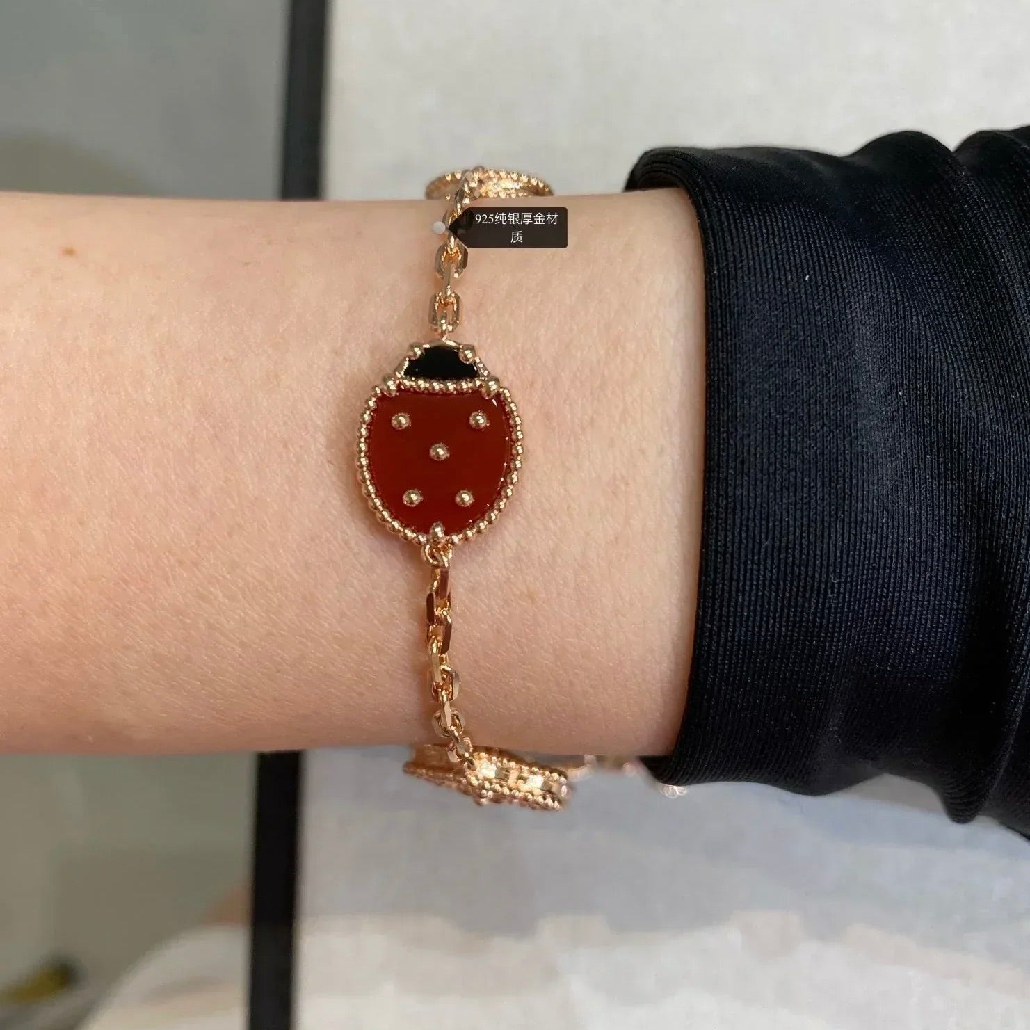 [Vicky]LUCKY SPRING 5 MOTIF BRACELET