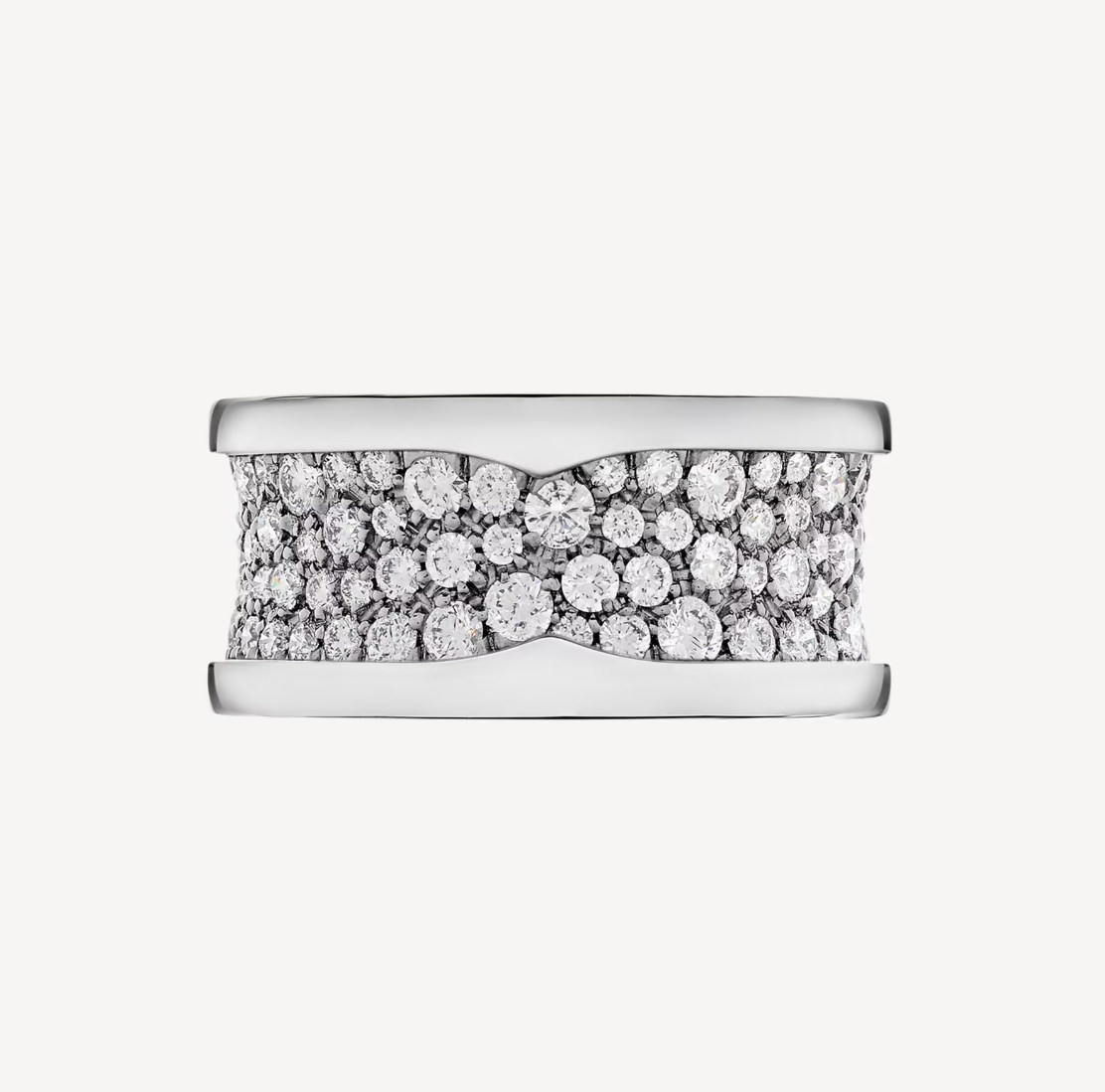 [Vicky]ZERO 1 WITH PAVED DIAMONDS ON THE SPIRAL RING