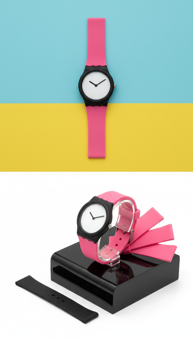 Pop Pink Interchangeable Strap
