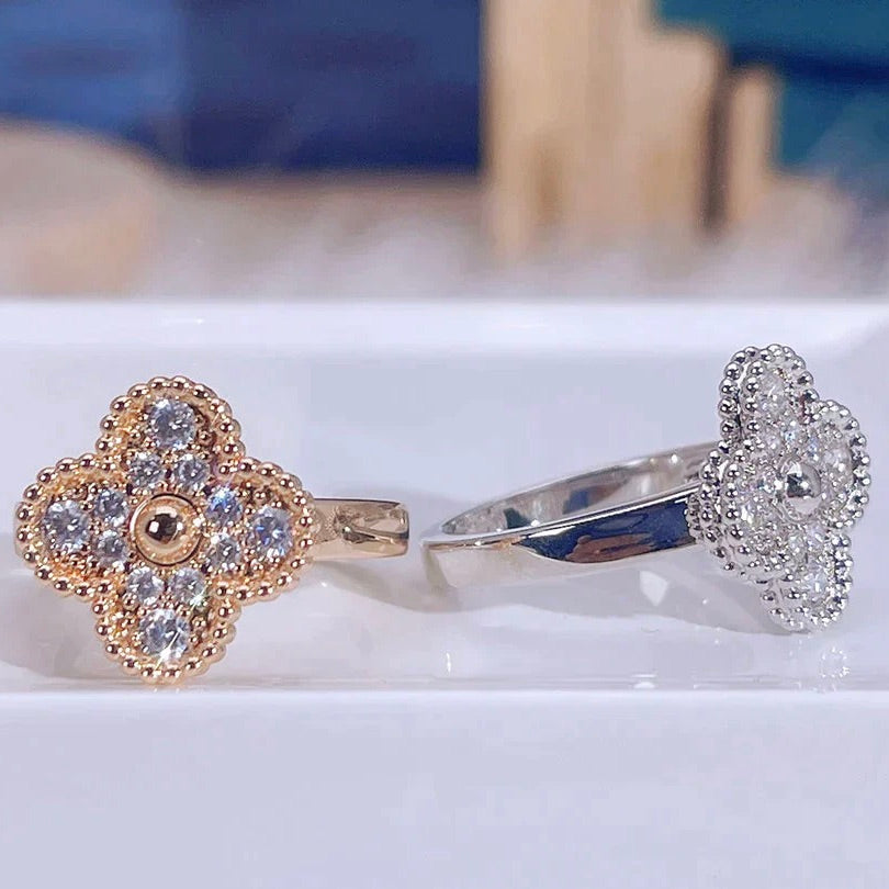 [Vicky]CLOVER DIAMOND RING