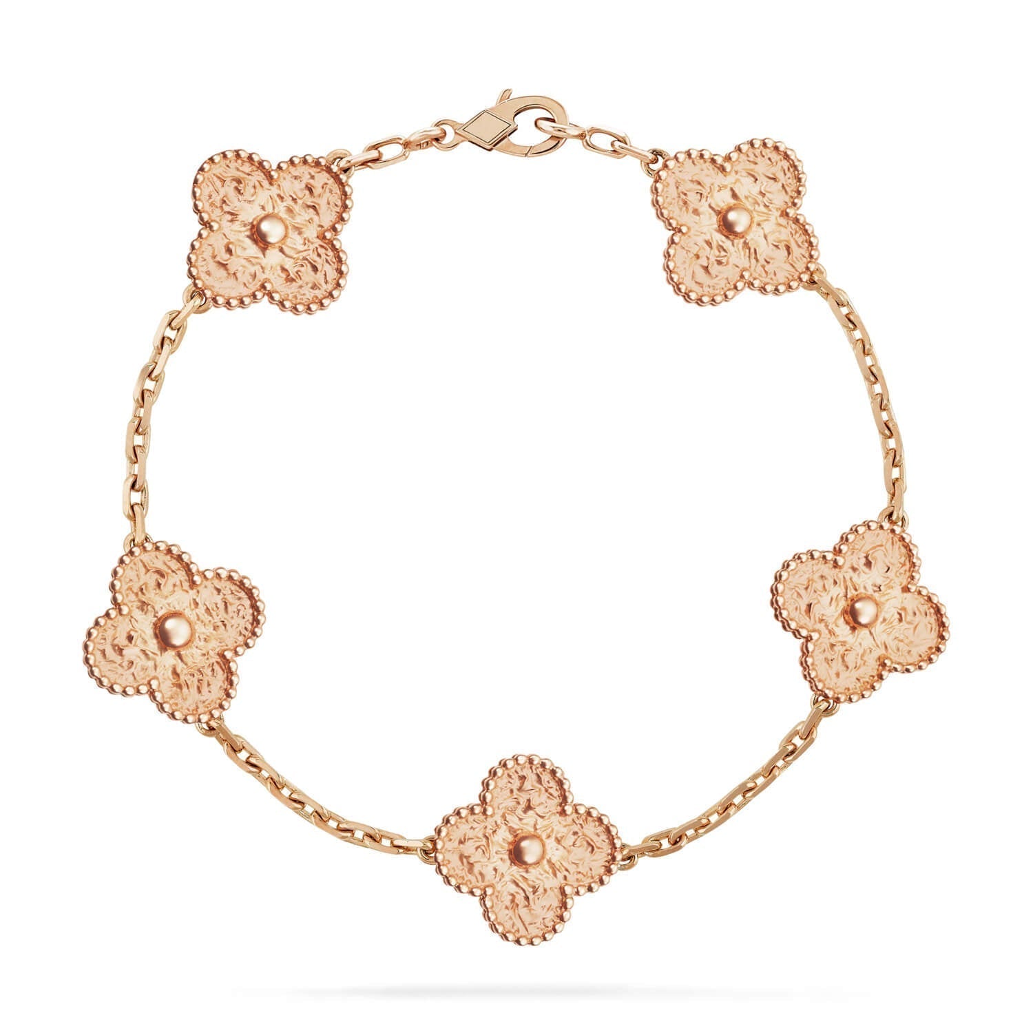 [Vicky]CLOVER 5 MOTIFS BRONZING BRACELET