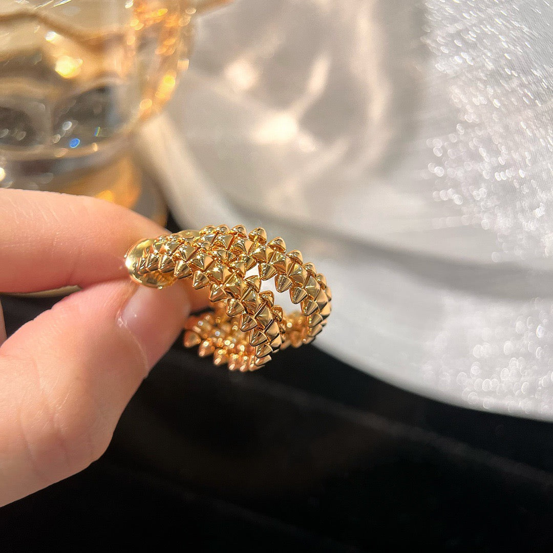 [Vicky]CLASH SMALL HOOP EARRINGS