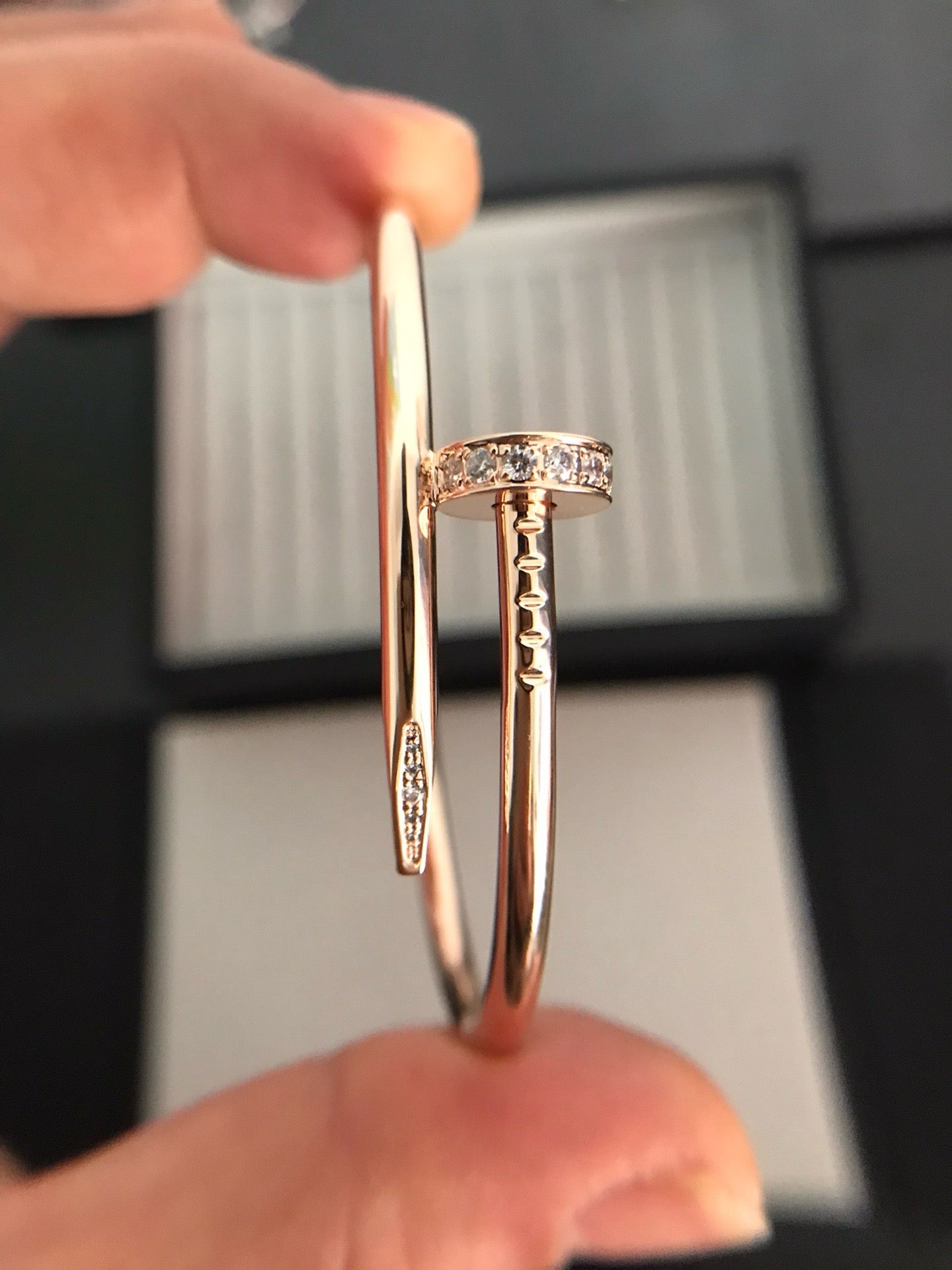 [Vicky]JUSTE BRACELET 3.5MM DIAMONDS