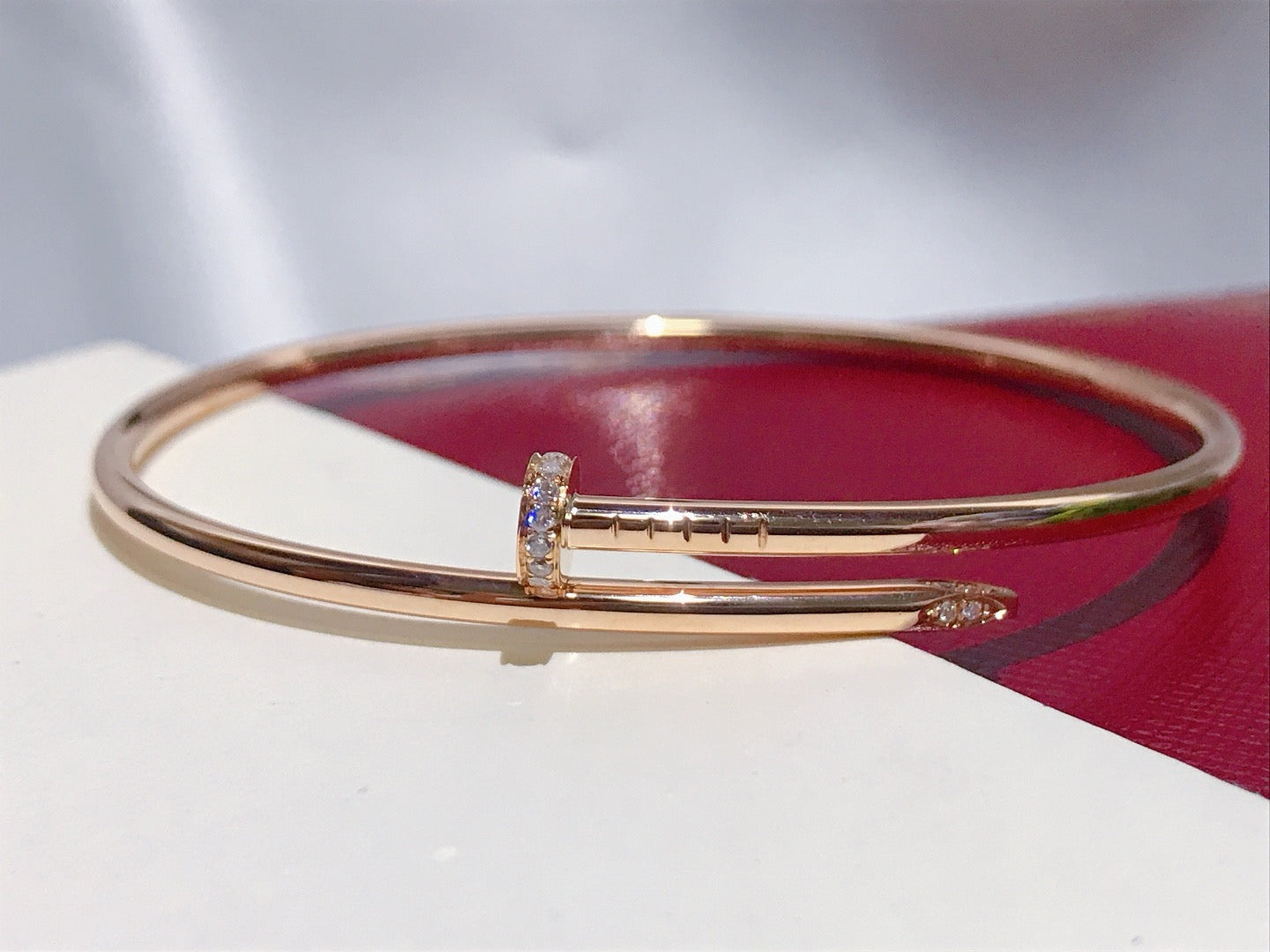[Vicky]JUSTE BRACELET 2.5MM DIAMONDS