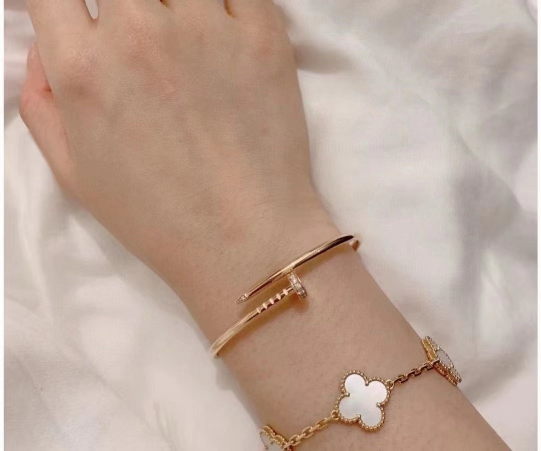 [Vicky]JUSTE BRACELET 2.5MM DIAMONDS