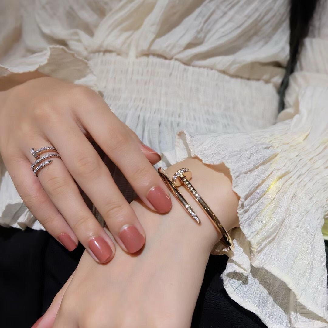 [Vicky]JUSTE BRACELET 3.5MM DIAMONDS