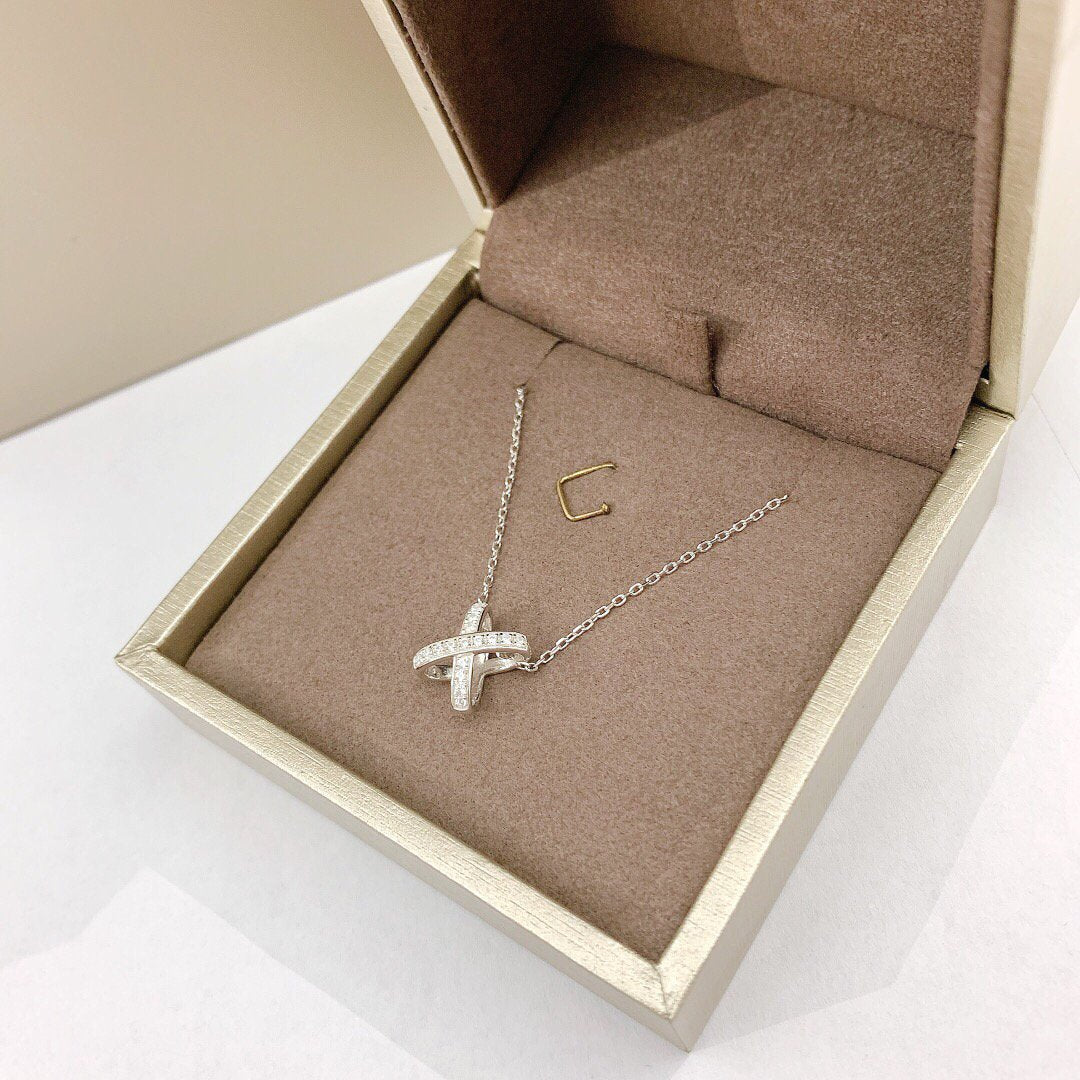 [Vicky]JEUX DE DIAMOND NECKLACE